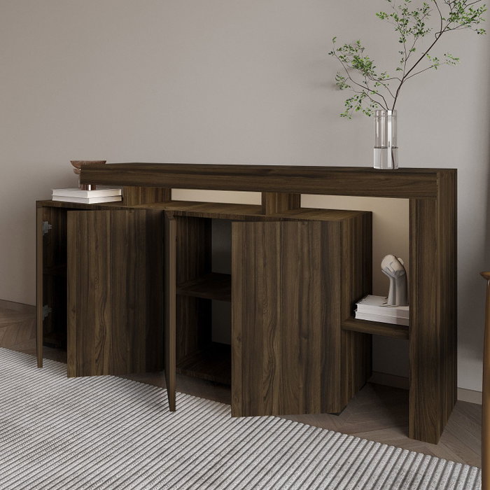 Hanah Home Beliz - Walnut